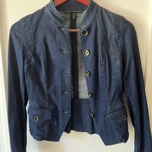 NWOT White House Black Market denim jacket
